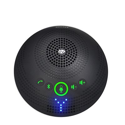 전문 컨퍼런스 마이크 SQ-M13B 2.4G 무선 전방향 마이크, 360도 피커, 고화질 오디오 및 노이즈 감축
