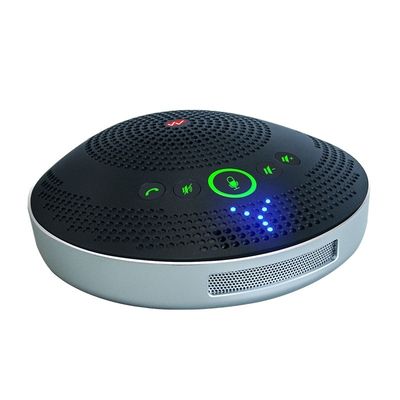 전문 컨퍼런스 마이크 SQ-M13U 2.4G 무선 전방향 마이크, 360도 피커, 고화질 오디오 및 노이즈 감축