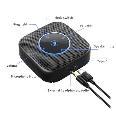 컨퍼런스 마이크 SQ-M3 스피커가 있는 유선 컨퍼런스 마이크