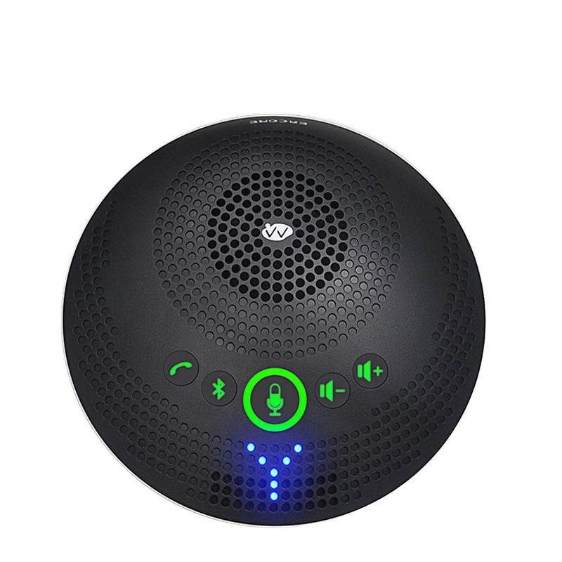 전문 컨퍼런스 마이크 SQ-M13B 2.4G 무선 전방향 마이크, 360도 피커, 고화질 오디오 및 노이즈 감축